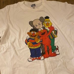 Uniqlo Kaws X Sesame Street tee
